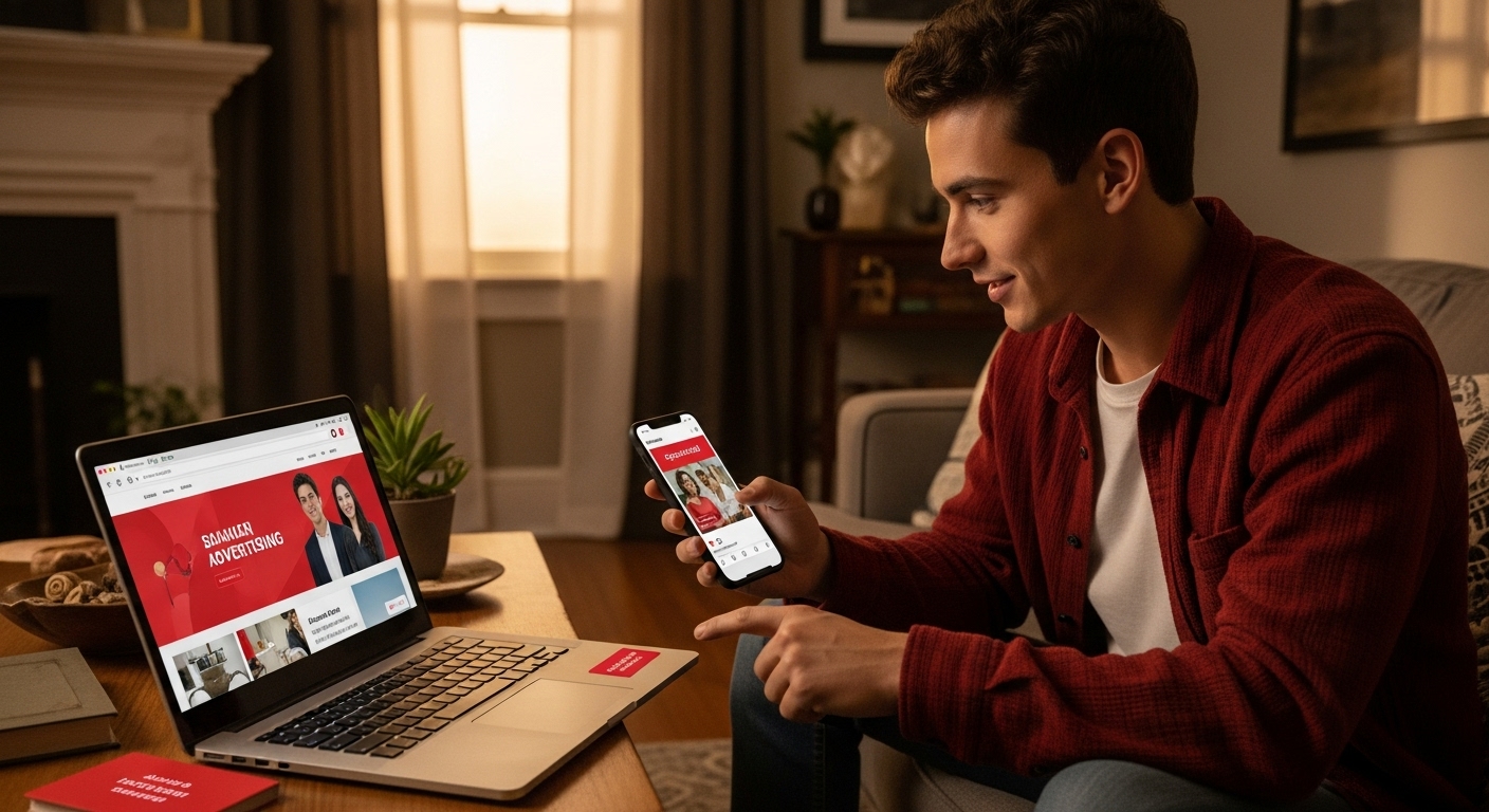 online advertising at home