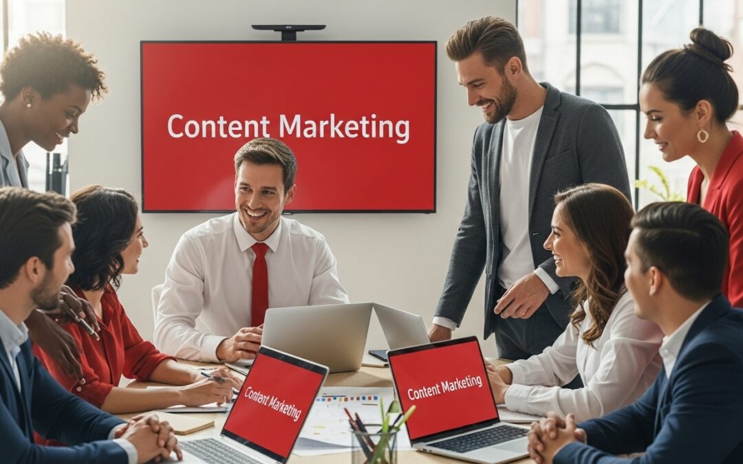 content marketing teamwork