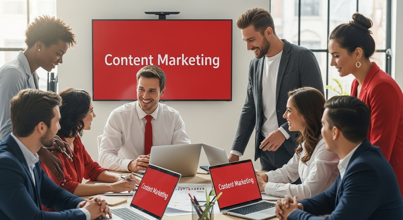 content marketing teamwork